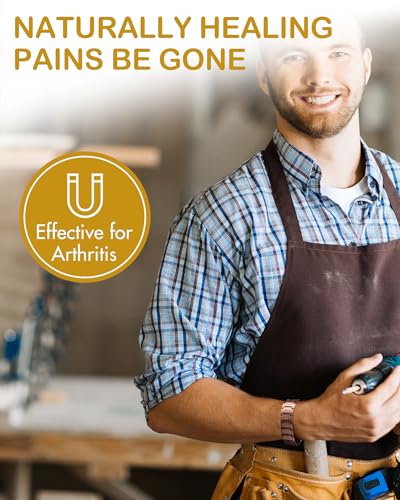 Feraco 3X Strength Copper Bracelet for Men, 99.99% Pure Copper