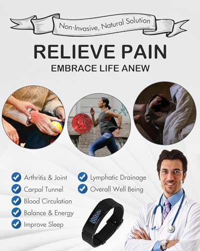 Feraco Ultra Strength Magnetic Bracelets for Men Women, 7 in 1 Protection Silicone Sports Wristband for Balance & Energy