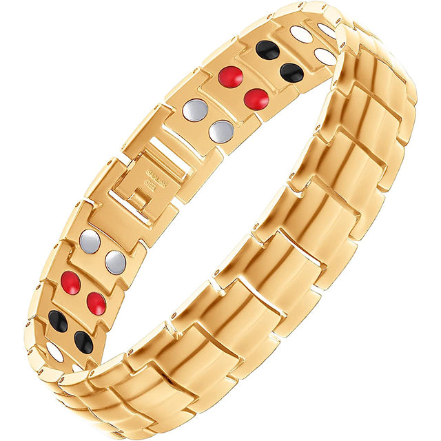 Germanium Infrared negative ion 4 Elements magnetic bracelet