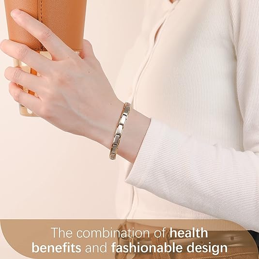 Titanium Steel Magnetic Bracelet for Women Arthritis