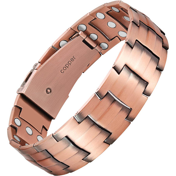 Strength Magnets Copper Magnetic Bracelets Magnetic Wristband Brazaletes For Men