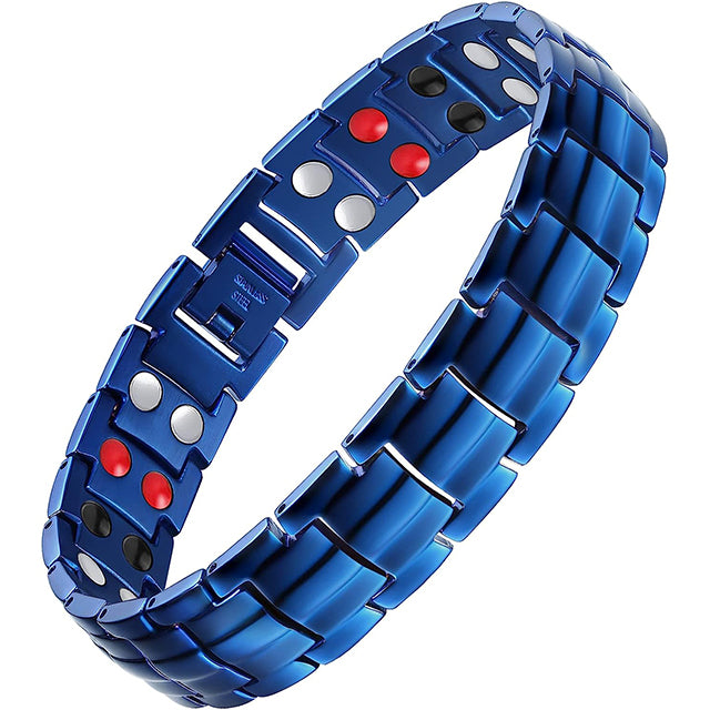 Germanium Infrared negative ion 4 Elements magnetic bracelet