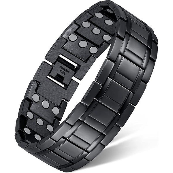 Get Ultra Powerful Magnetic 3500 Gauss Titanium Steel Bracelets for Men -  Order Now