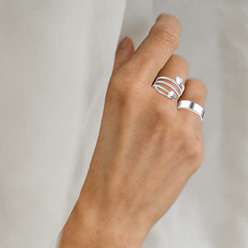 2 Pcs Extra Strength Magnets Copper Rings for Women.