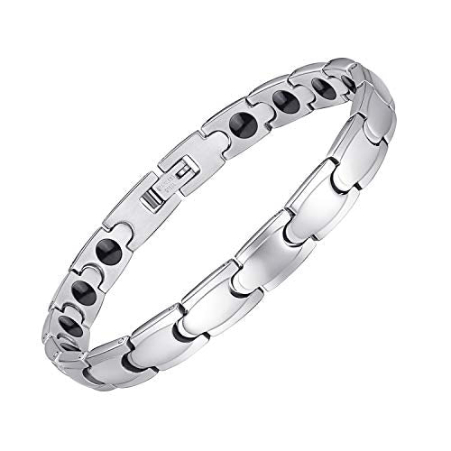 Black Gallstone Magnetic Bracelet for Women Elegant