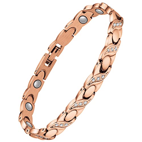 Sparkling Crystals Magnetic Bracelets for Women.