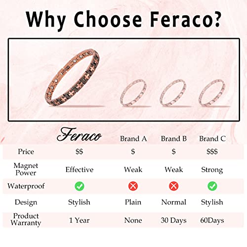 Cross 99.99% Solid Copper Magnetic Bracelets.