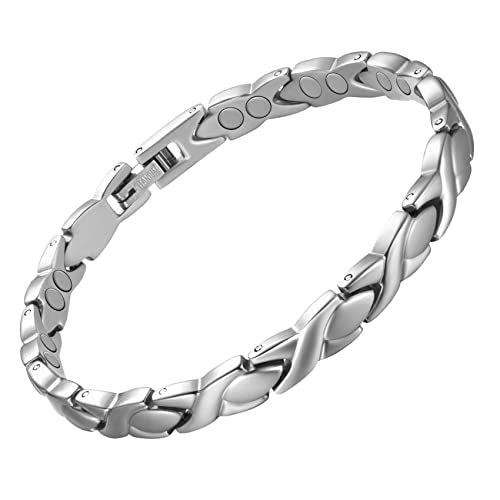 Unique X Shape Magnetic Bracelet for Women.