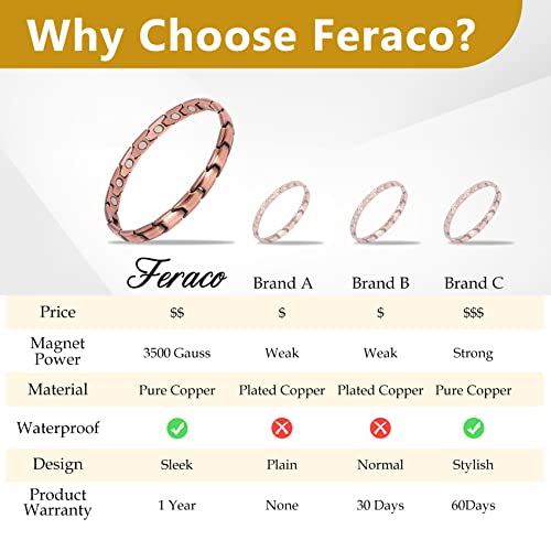 Copper Bracelet for Women Hand Forged 99.99%.