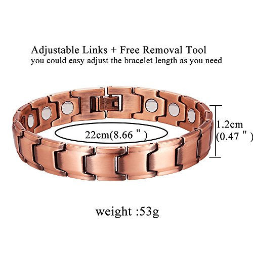 Strong Copper Bracelet for Arthritis Pain Relief.