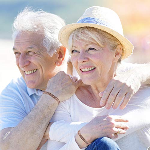 Vintage Dragon & Phoenix Pattern Copper Bracelet.