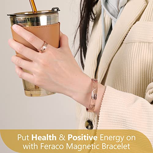 99.99% Pure Copper Magnetic Bangles.