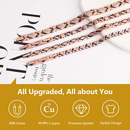 Love Copper Bracelet for Women.