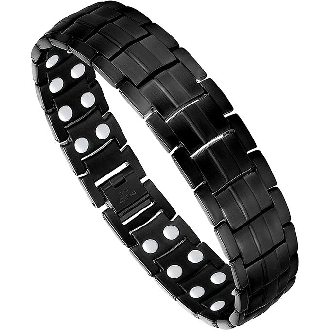 Double Row Titanium Steel Magnetic Bracelets