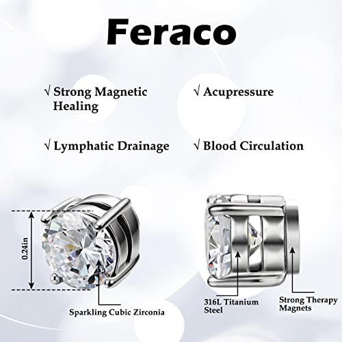 Feraco Lymphatic Drainage Earrings for Women Weight Loss