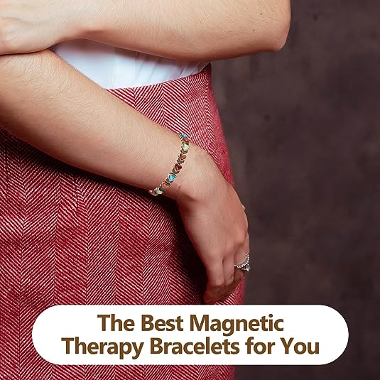 Pure Copper Lymph Detox Magnetic Therapy Bracelets for Carpal Tunnel and Relief Pain