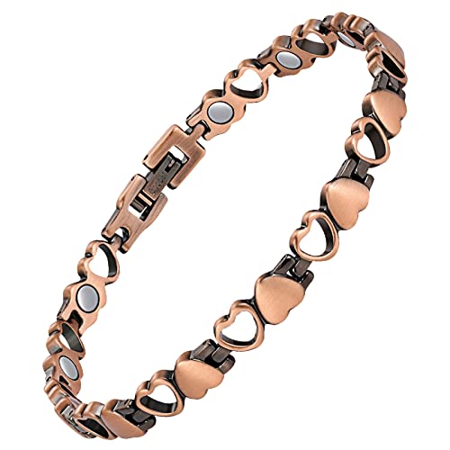 Love Magnetic Copper Anklets for Women.