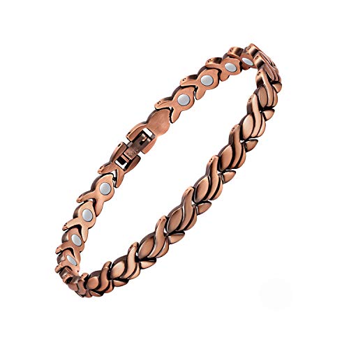 Magnetic Copper Anklets for Women.