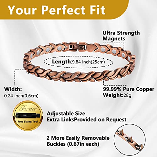 Copper Magnetic Bracelet | Twisted Design | Men & Women | 99.9% Pure C –  Copper Living
