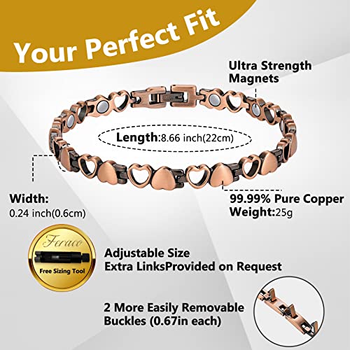 Love Copper Bracelet for Women.