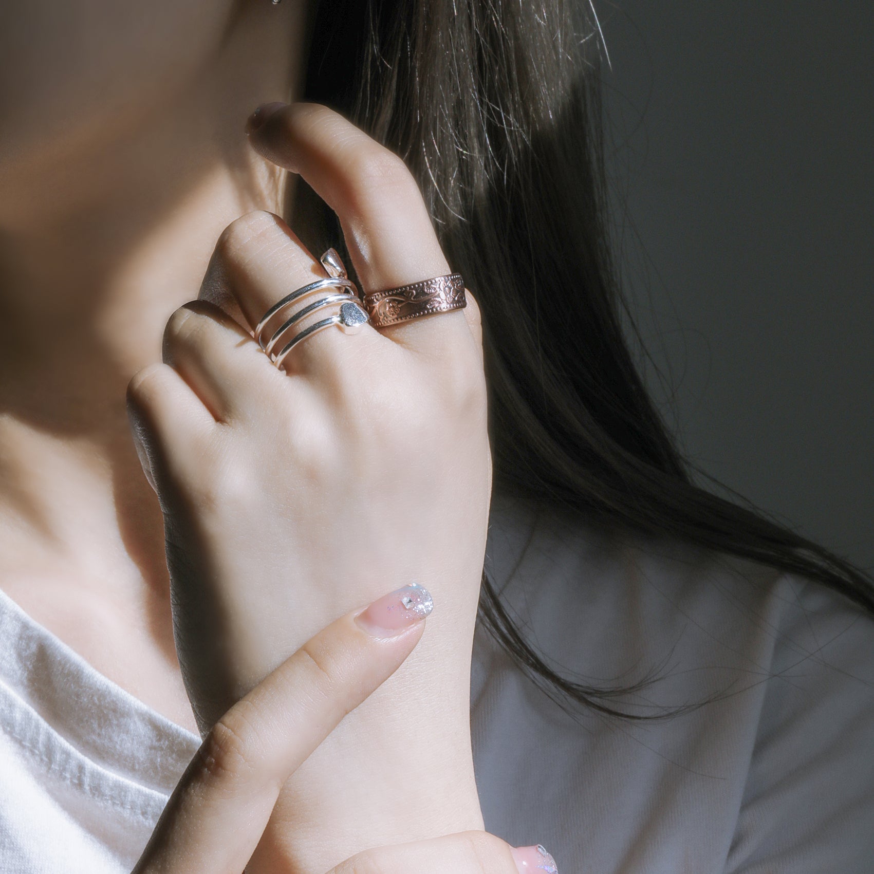1pc Copper Rings Women Arthritis Joint Lymphatic Drainage Therapeutic  Magnetic Ring Women Lymph Detox Copper Thumb Ring 99 99 Pure Copper Ring  Gifts Women | Shop Temu Start Saving | Temu