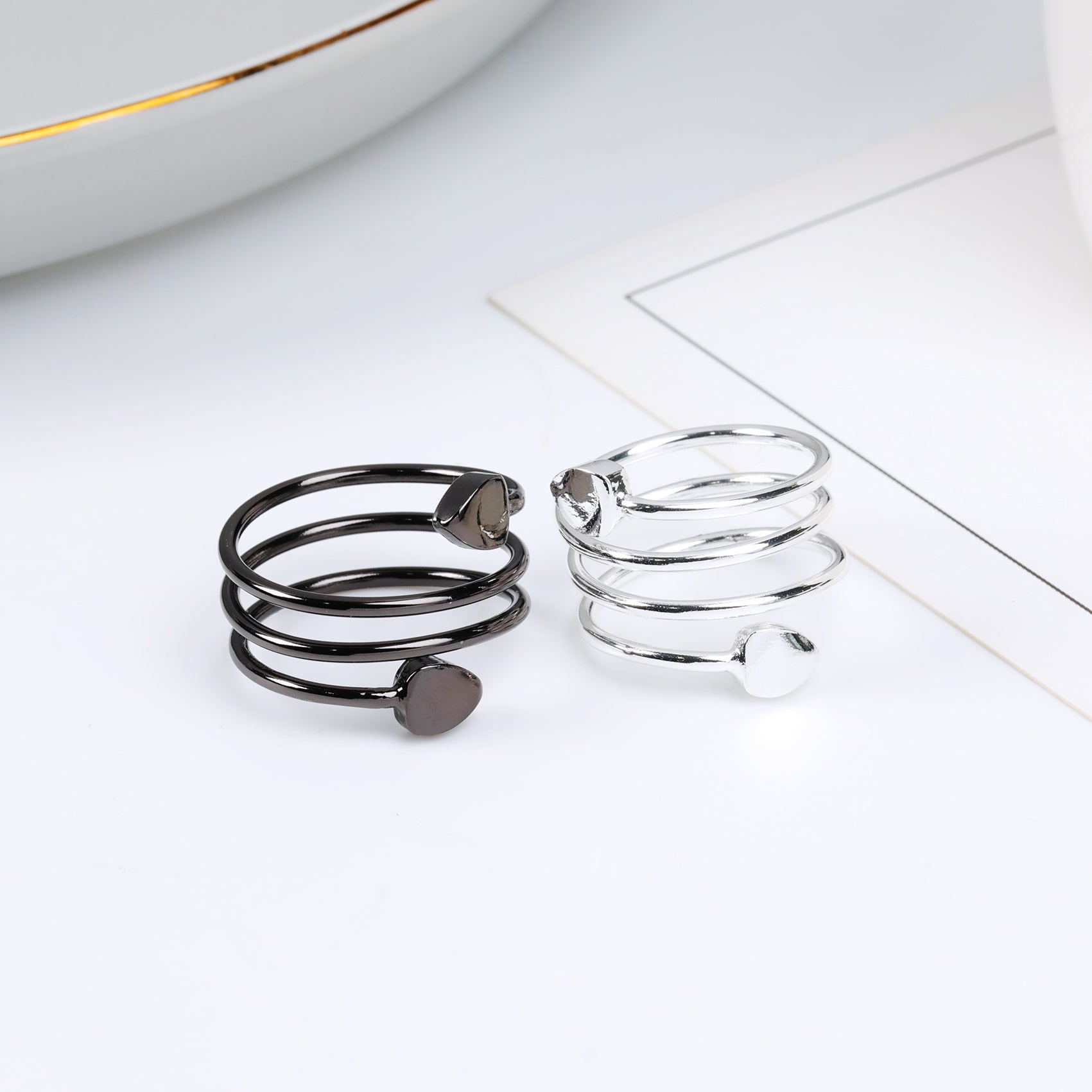 Jewelry For Women Rings Combination Copper Ring Creative Irregular Street  Style Geometric Jewelry Cute Ring Pack Trendy Jewelry Gift for Her -  Walmart.com