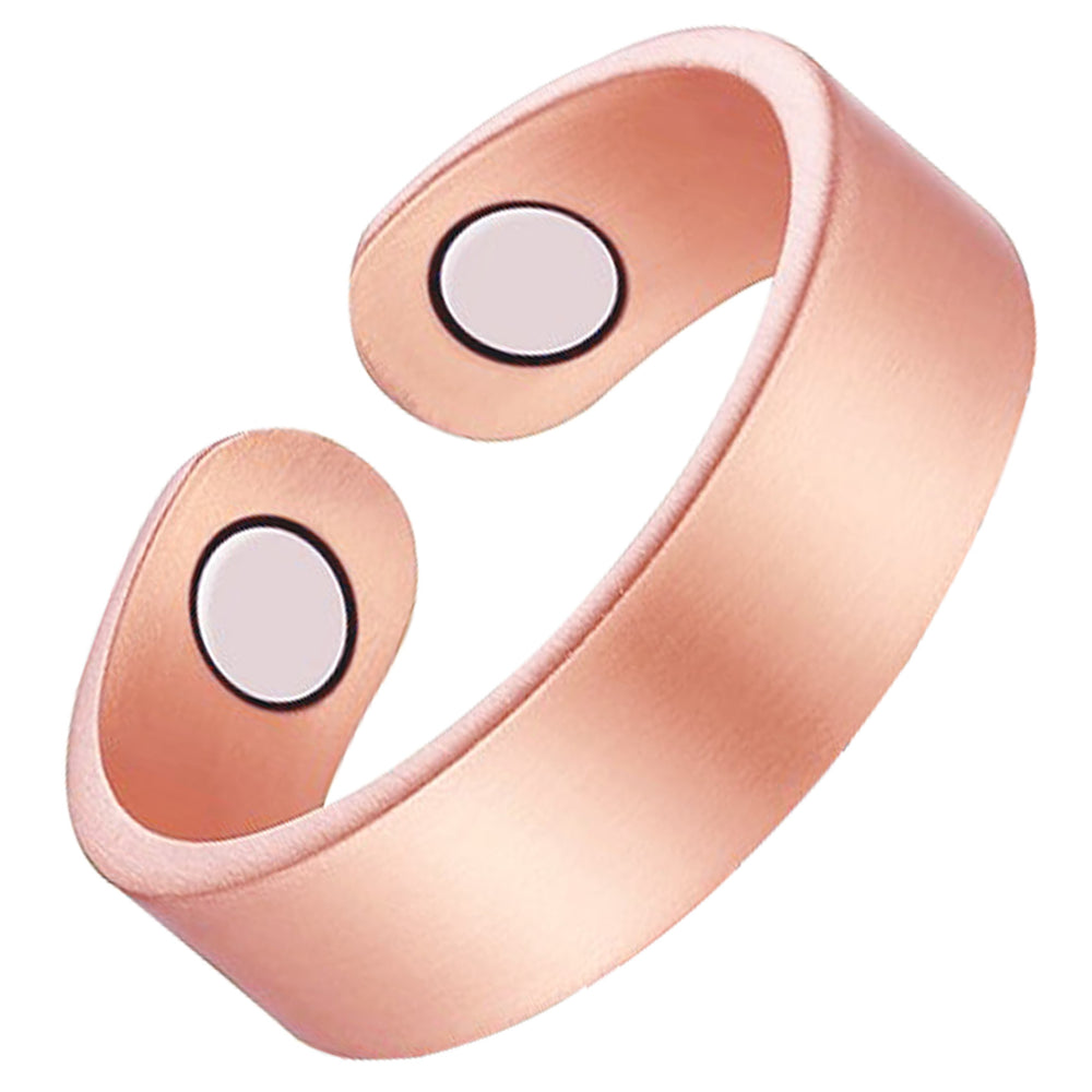 Large Rings Therapy Women's Magnetic Rings-Feraco Therapy Jewelry for Health and Style
